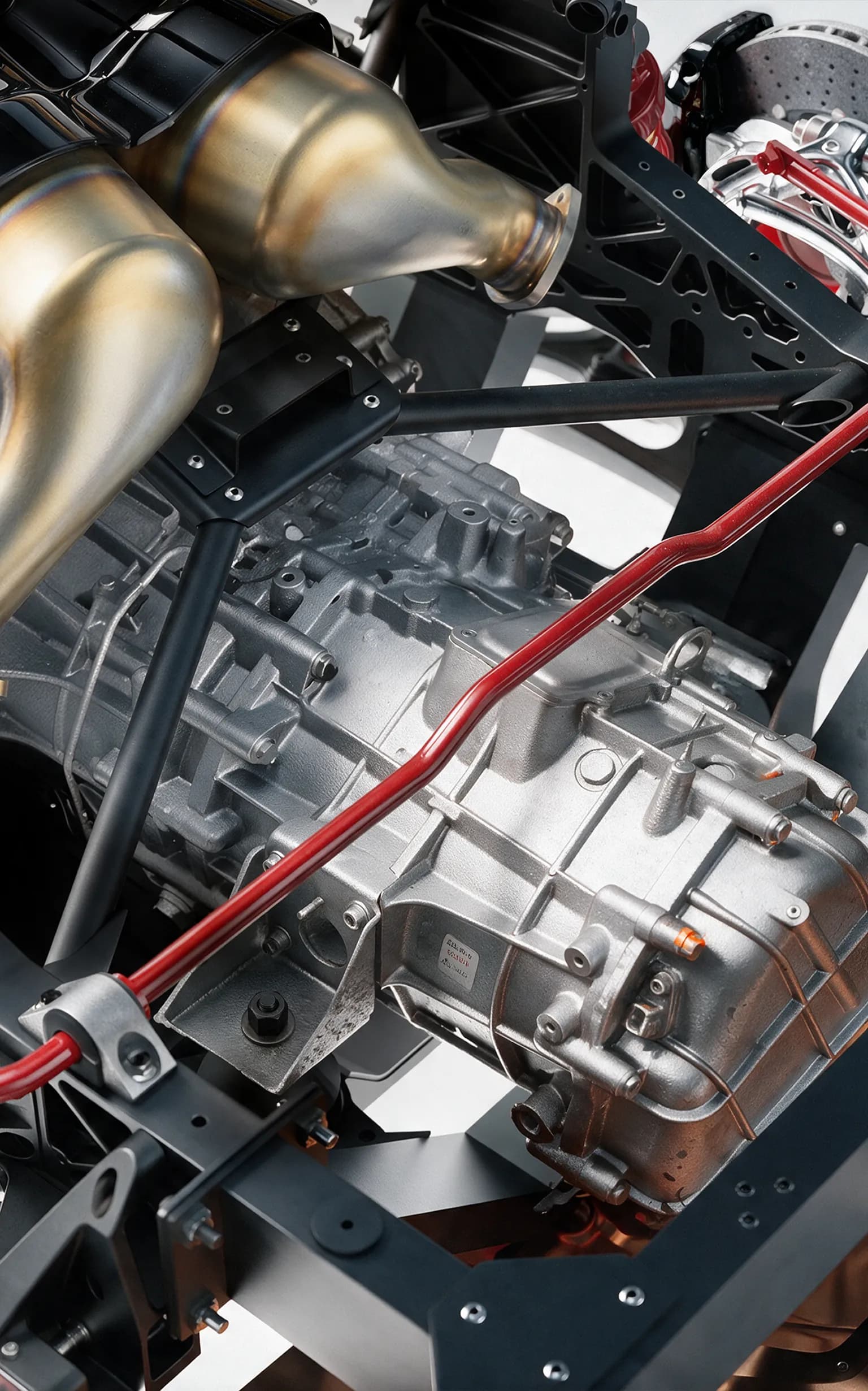 Engine of the Spyker C8 Preliator XXV