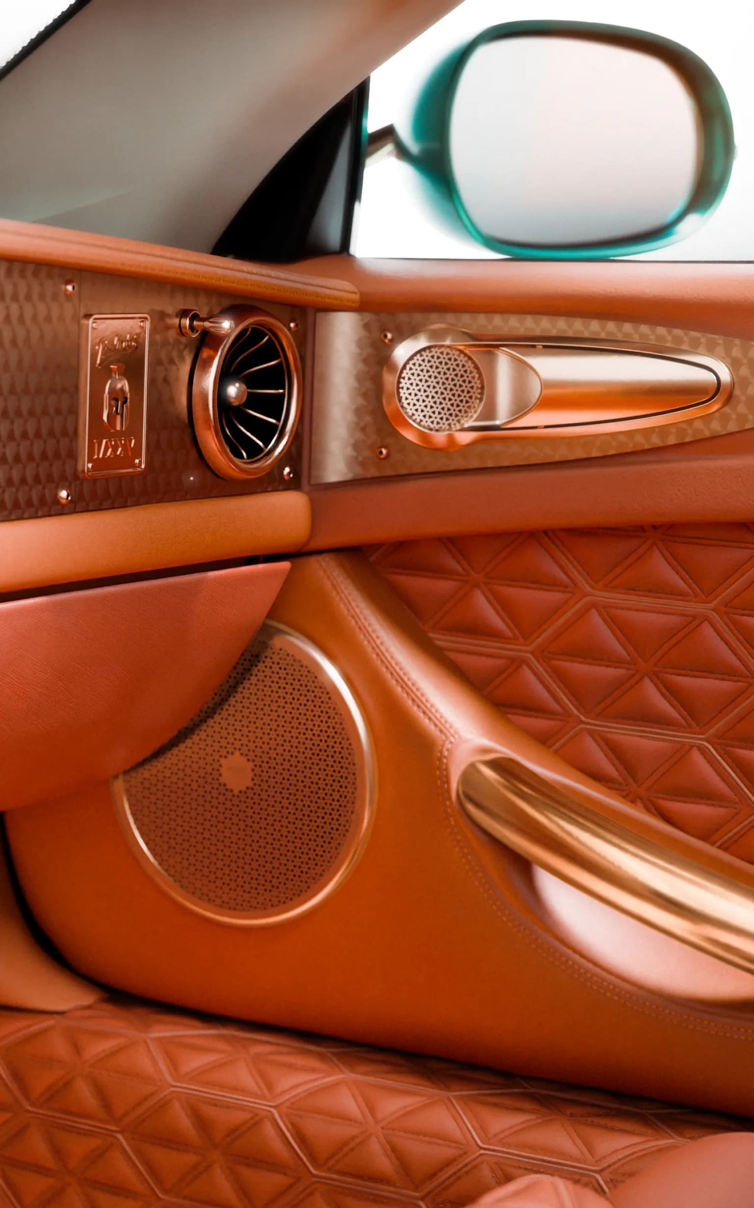 Leather stitching