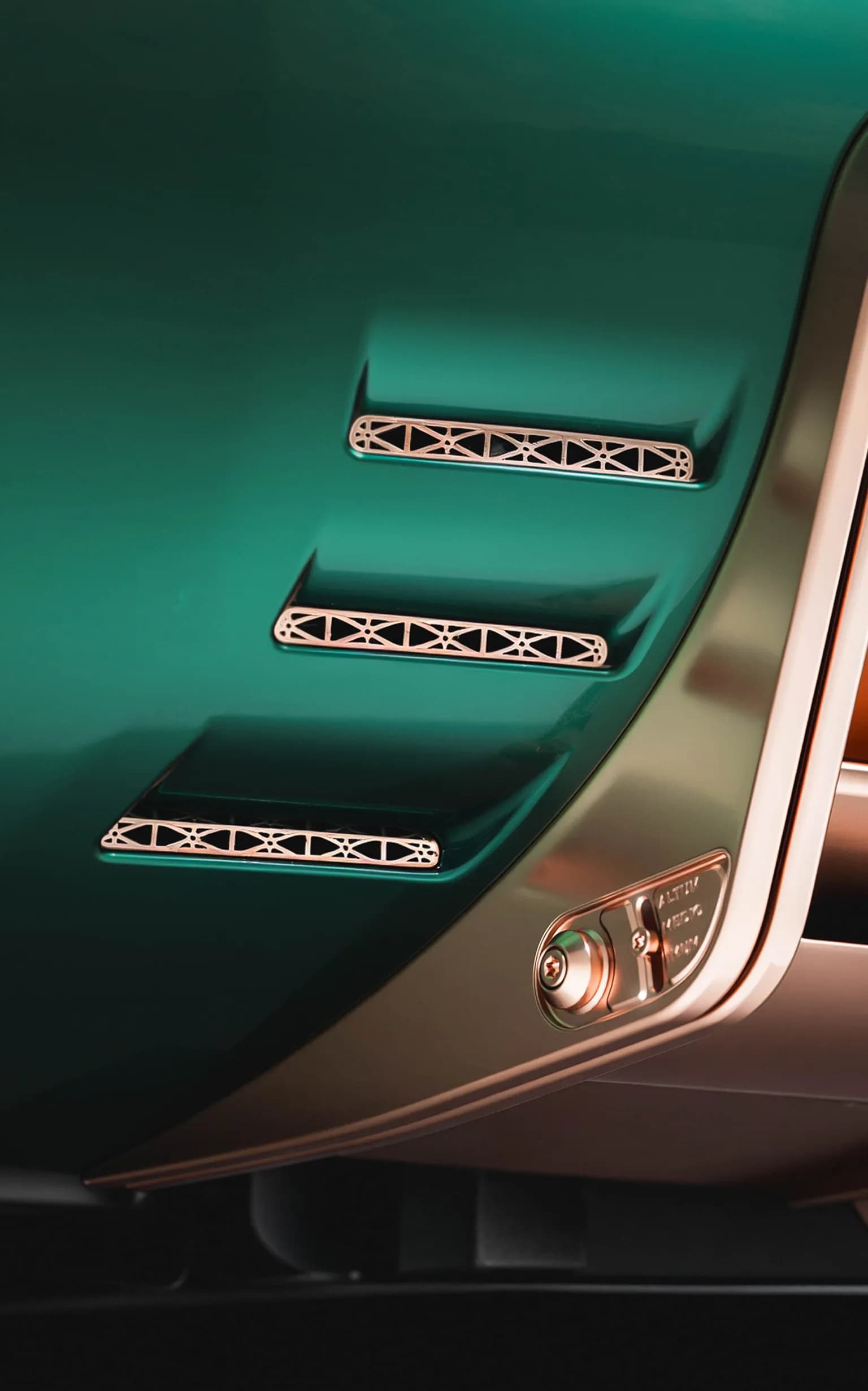 Aviation inspired details
