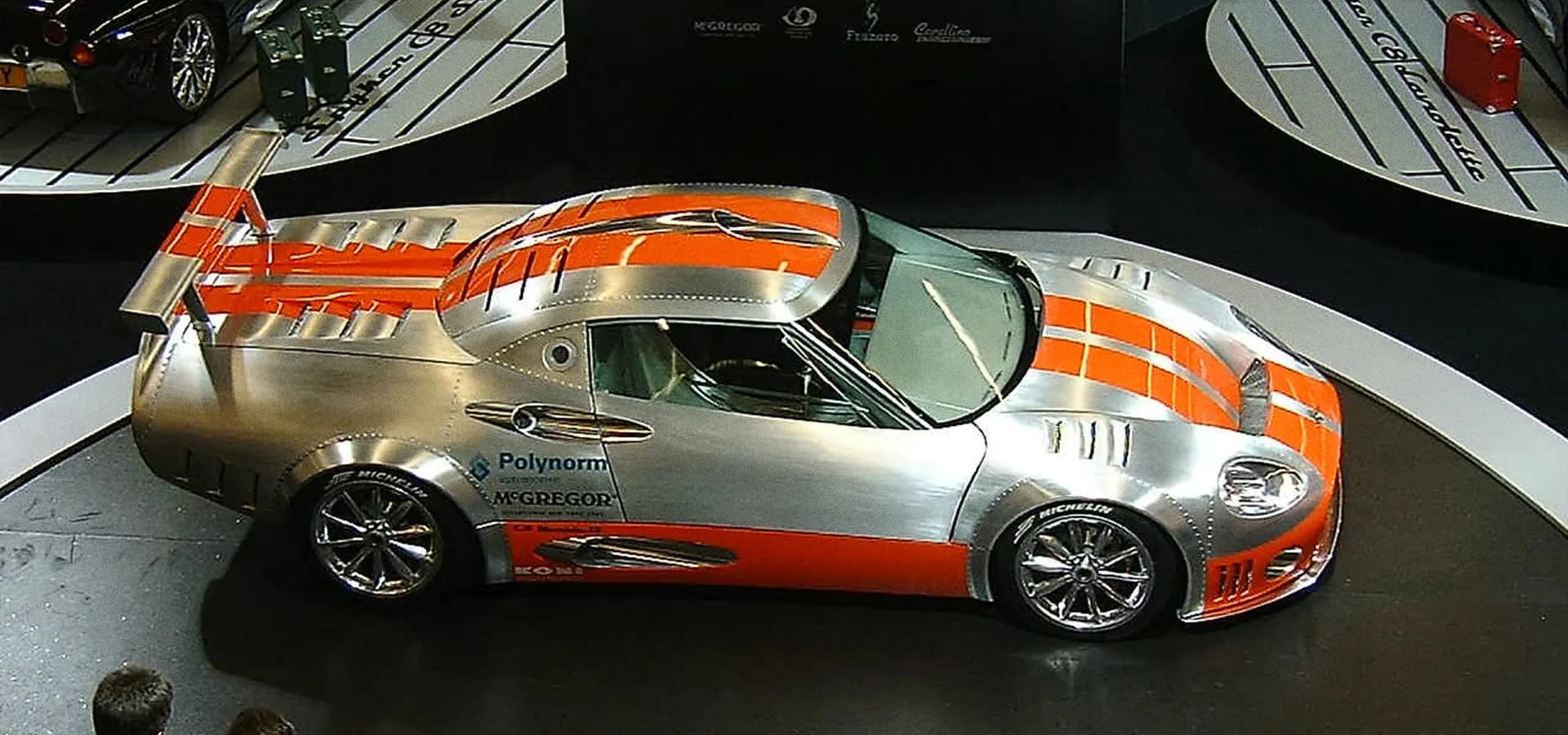 Spyker C8 Double12R in orange