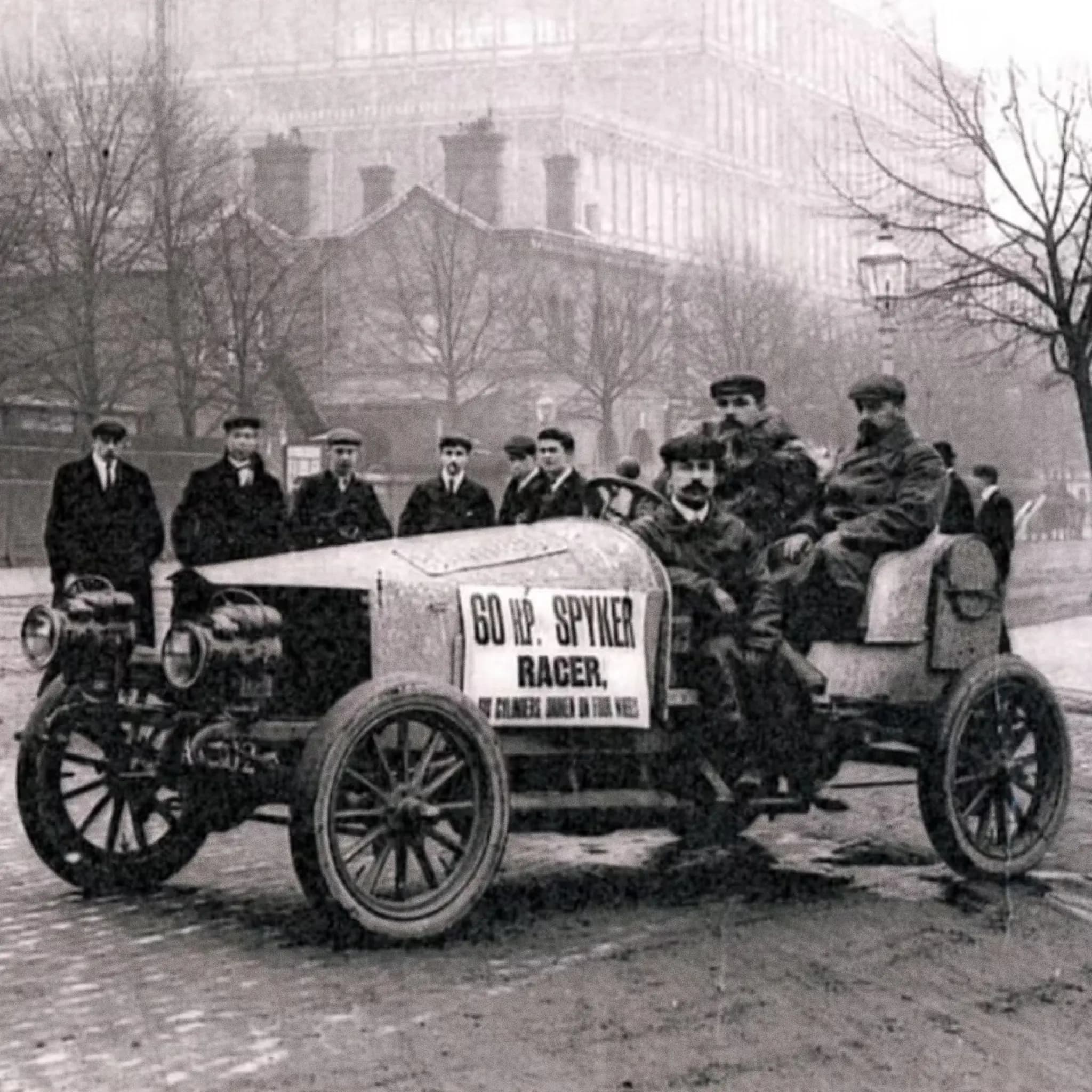 The Spyker 60HP Grand Prix racer