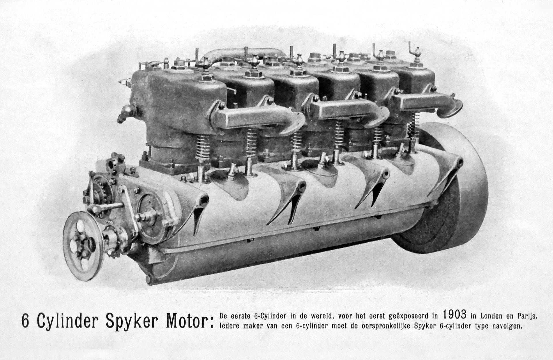 1903 The world’s first six-cylinder