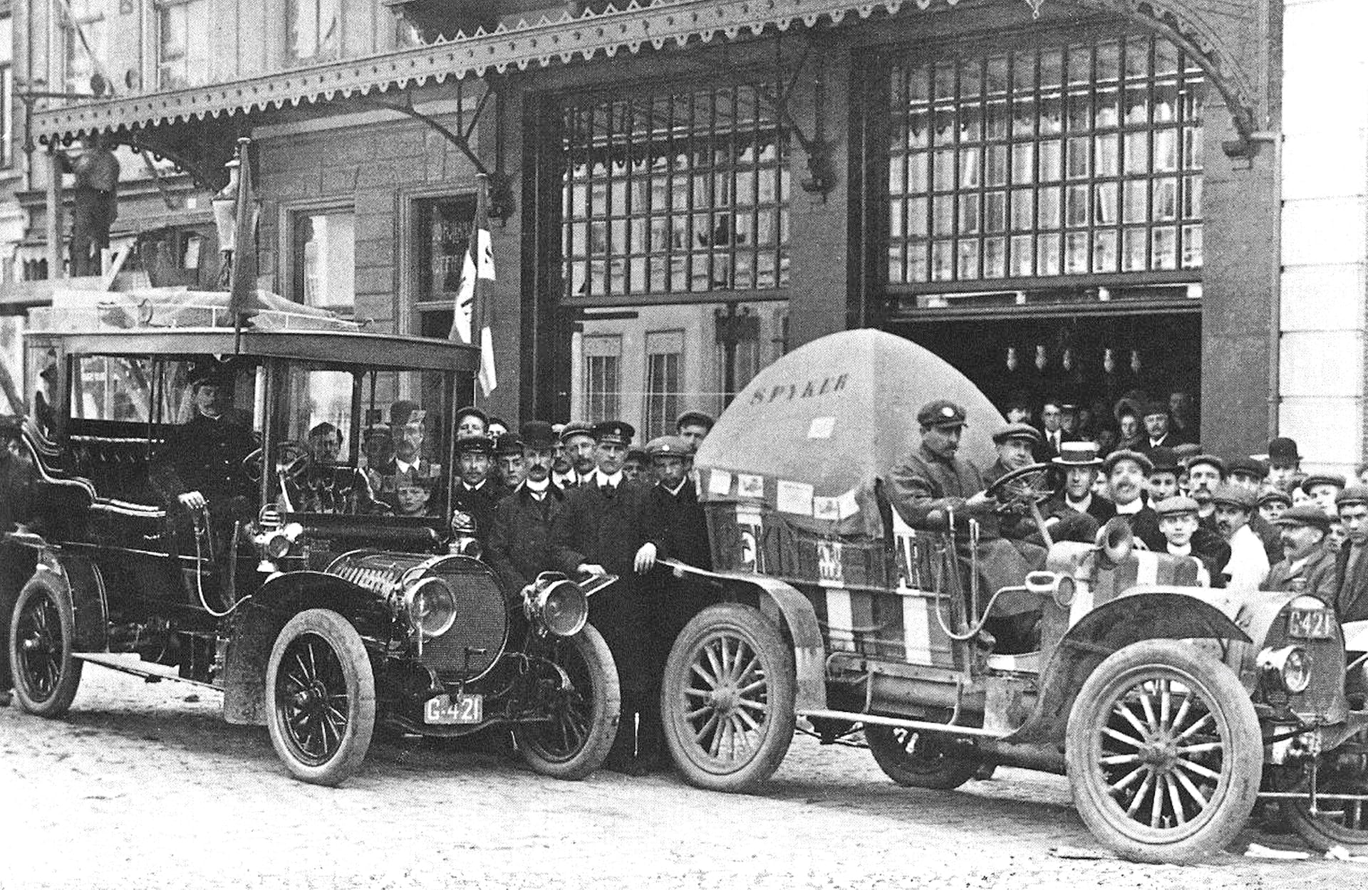 1907 Spyker Finished 2nd