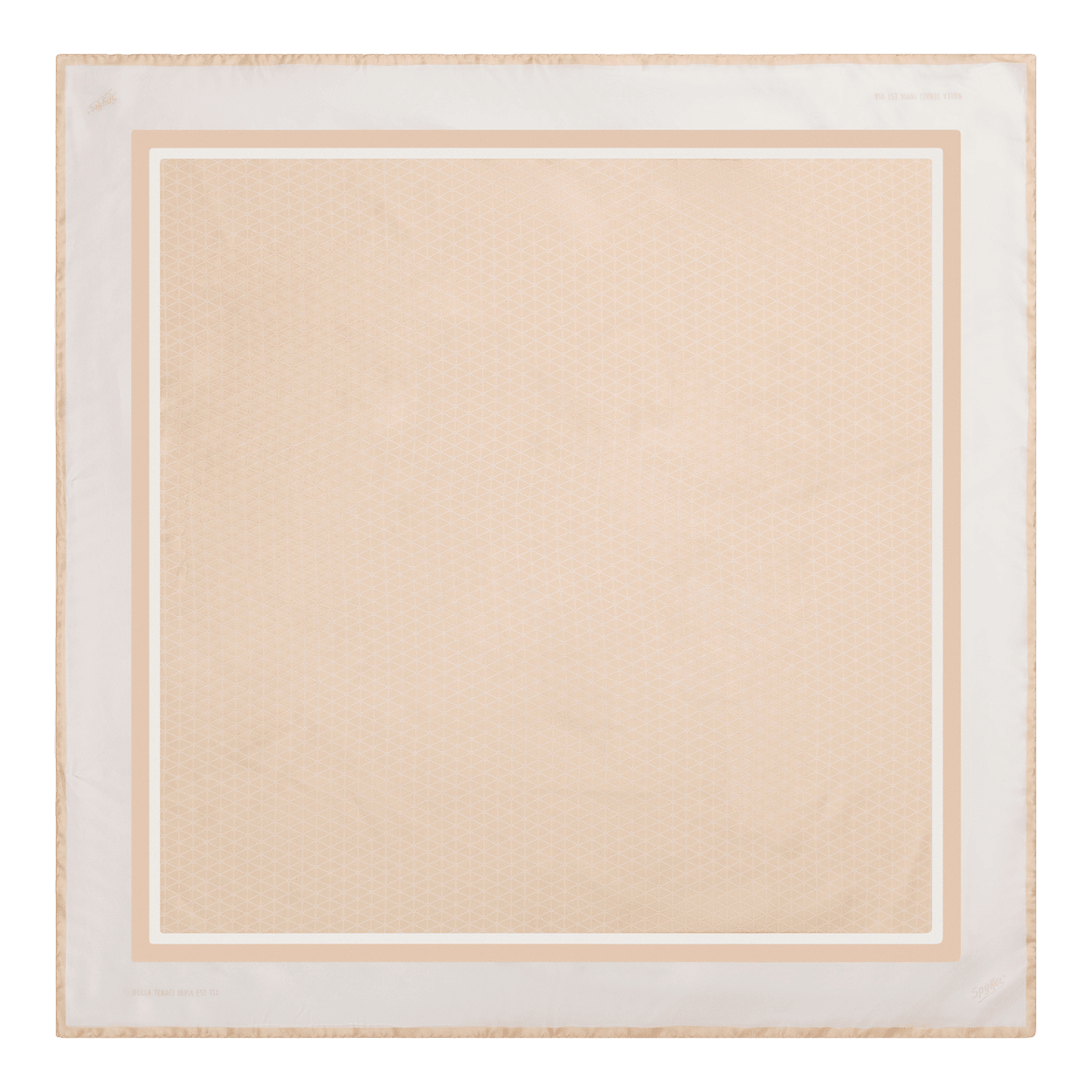 Scarf beige from front