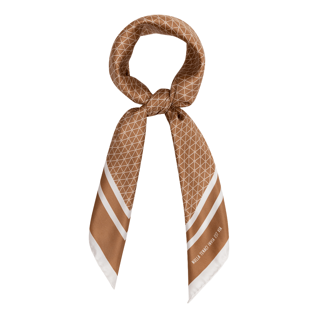 Scarf camel tied